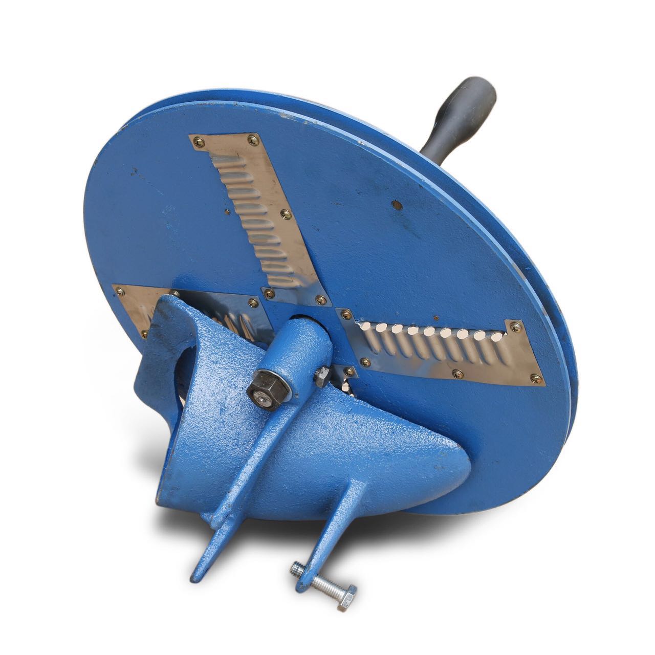 手搖帶槽刨絲機